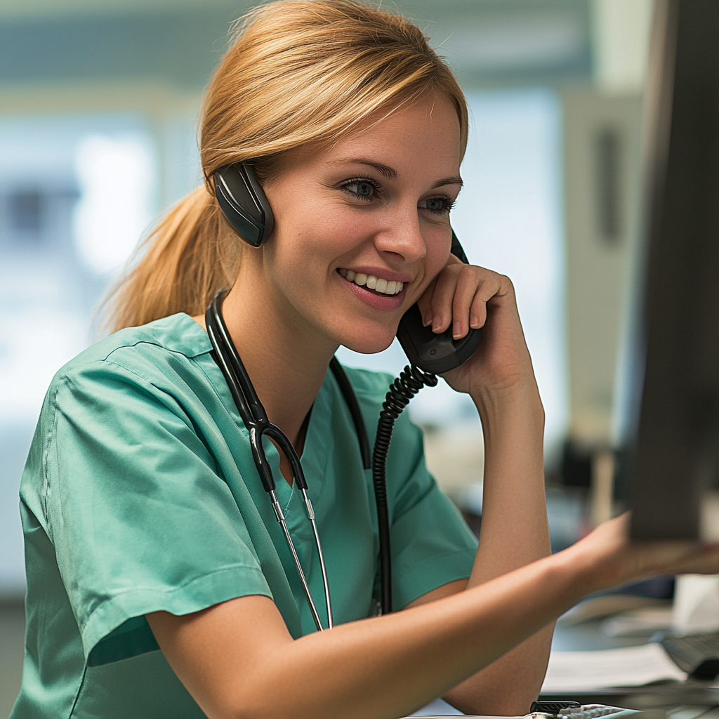 u1946966567_medical_registrar_talking_on_the_phone_realistic__f24cb592-0516-4784-8aad-d99157734b75_2